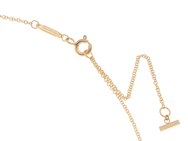 TIFFANY&CO ティファニー Tスマイルスモール 74957013 K18イエローゴールド ダイヤモンド 約2.8g【430】2120000311024