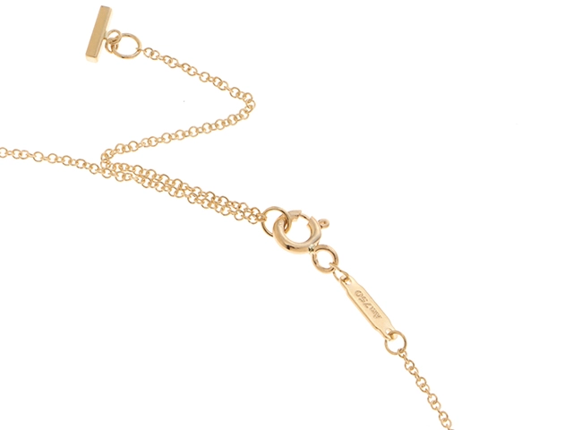 TIFFANY&CO ティファニー Tスマイルスモール 74957013 K18イエローゴールド ダイヤモンド 約2.8g【430】2120000311024