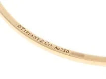 TIFFANY＆CO　ティファニー　Tスマイルスモール　74957013　K18イエローゴールド　ダイヤモンド　約2.8g【430】2120000311024