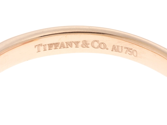 TIFFANY&CO ティファニー シュガースタックリング 指輪 PG ピンクゴールド ローズクォーツ 6.6g 2120000311208【200】