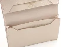 Hermès　エルメス　ベアン　カードケース　クレ　ゴールド金具　【471】L