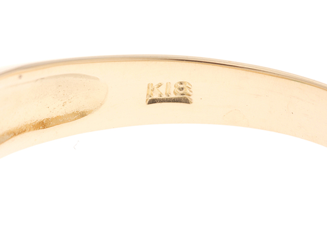 JEWELRY セイコージュエリー リング 日本サイズ約12号 K18 エメラルド