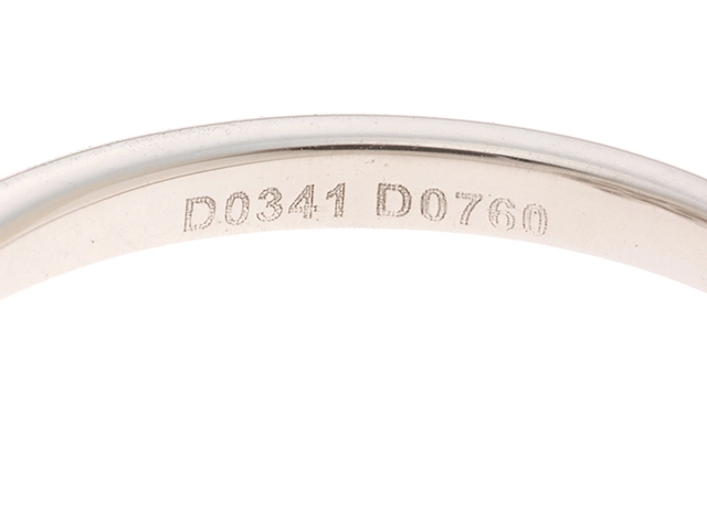 JEWELRY ノンブランドジュエリー リング 15号 プラチナ900 ファンシーピンクダイヤモンド0.341/0.760カラット 5.1g 鑑定書付き【472】SJ