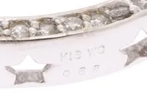 JEWELRY　ノンブランドジュエリー　ネックレス　K18ホワイトゴールド　ダイヤモンド0.66　5.8g　【472】YN