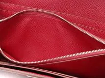 Hermès　エルメス　ケリー・ウォレット　ルビー　シルバー金具　□N刻印　2010年頃製造　ヴォーエプソン　【471】L