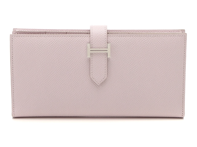 HERMES　エルメス　ベアンスフレ  モーヴペール　シルバー金具　B刻印　ヴォーエプソン　【434】2120000315206