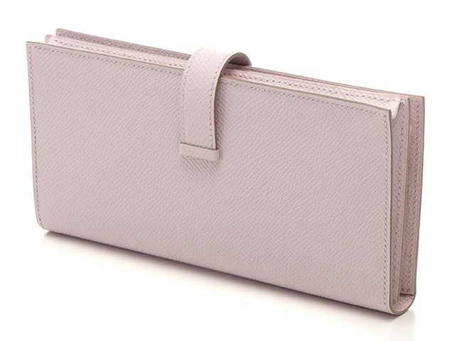 HERMES エルメス ベアンスフレ モーヴペール シルバー金具 B刻印 HERMES エルメス ベアンスフレ モーヴペール シルバー金具 B刻印