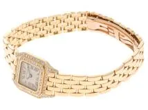 SELECTION Cartier カルティエ 時計 ミニパンテール アフターダイヤ