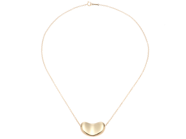 TIFFANY＆CO ティファニー ビーン ネックレス K18イエロー