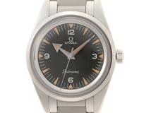 OMEGA オメガ 2018年正規品 レイルマスター 1957トリロジー 220.10.38.20.01.002 60周年限定3557本 ステンレス ブラック文字盤 自動巻き【472】SJ