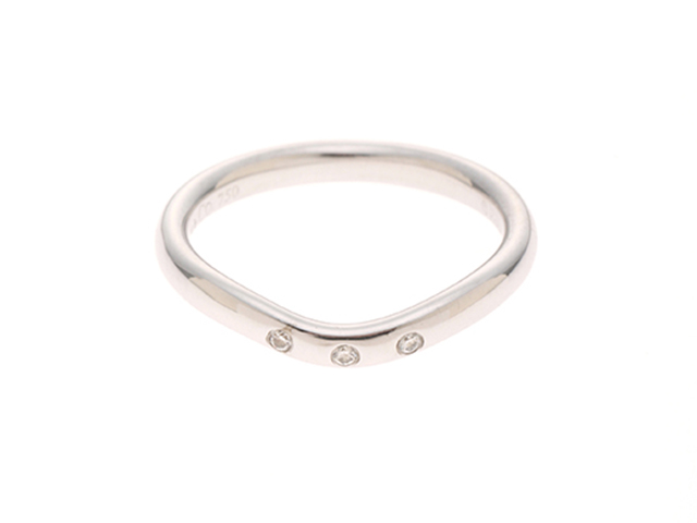 TIFFANY＆Co. ティファニー 925 カーブドリング 指輪 約12号