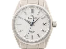 GRAND SEIKO グランド・セイコー 腕時計 2024年正規品 エボリューション9 コレクション SLGA009 ステンレス 白樺シルバー文字盤 スプリングドライブ自動巻 472】SJ
