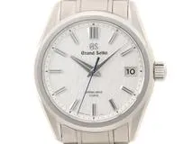 GRAND SEIKO グランド・セイコー 腕時計 2024年正規品 エボリューション9 コレクション SLGA009 ステンレス 白樺シルバー文字盤 スプリングドライブ自動巻 472】SJ