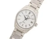 GRAND SEIKO グランド・セイコー 腕時計 2024年正規品 エボリューション9 コレクション SLGA009 ステンレス 白樺シルバー文字盤 スプリングドライブ自動巻 472】SJ