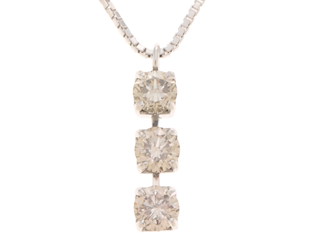 JEWELRY ノーブランドジュエリー ネックレス K18ホワイト