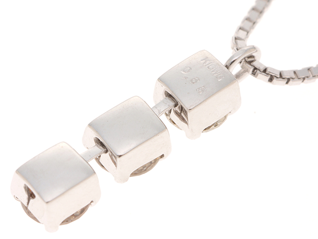 JEWELRY ノーブランドジュエリー ネックレス K18ホワイト