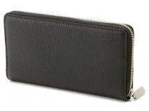 GUCCI グッチ ロゴジップアラウンドウォレット ブラック レザー 771154 2120000317934【432】