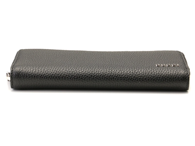 GUCCI グッチ ロゴジップアラウンドウォレット ブラック レザー 771154 2120000317934【472】