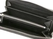 GUCCI グッチ ロゴジップアラウンドウォレット ブラック レザー 771154 2120000317934【432】