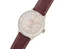 BREITLING ブライトリング  2023年ギャランティー A17327 ナビタイマー オートマチック 36 自動巻き SS/クロコ  美品 【432】