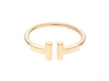 TIFFANY＆CO　ティファニー　ワイヤー　リング　K18イエローゴールド　#9.5　約2.9g【433】2120000318603