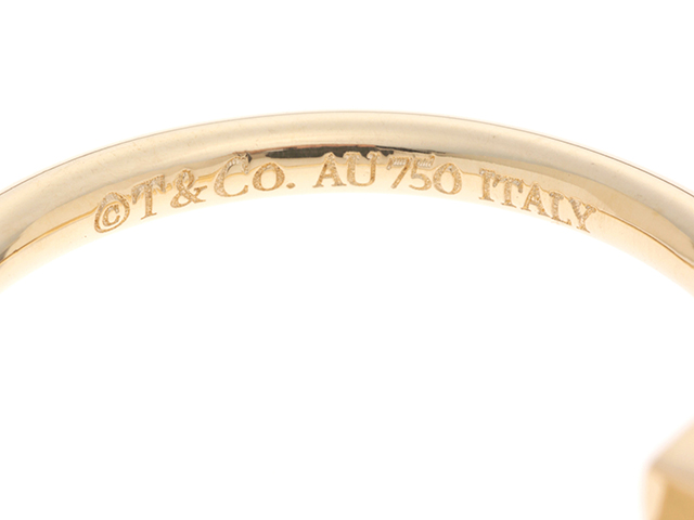 TIFFANY＆CO ティファニー ワイヤー リング K18イエローゴールド