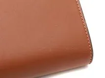 CELINE　セリーヌ　財布　トリオンフ　スモール　フラップウォレット　タン　シャイニーラムスキン　10D783BZG.04LU　2120000318719　【中古】【大黒屋】【200】