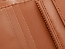 CELINE　セリーヌ　財布　トリオンフ　スモール　フラップウォレット　タン　シャイニーラムスキン　10D783BZG.04LU　2120000318719　【中古】【大黒屋】【200】