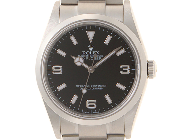 ROLEX エクスプローラー1 ボーイズ　メンズ腕時計 ROLEX ロレックス エクスプローラー1 ボーイズ腕時計 ステンレス
