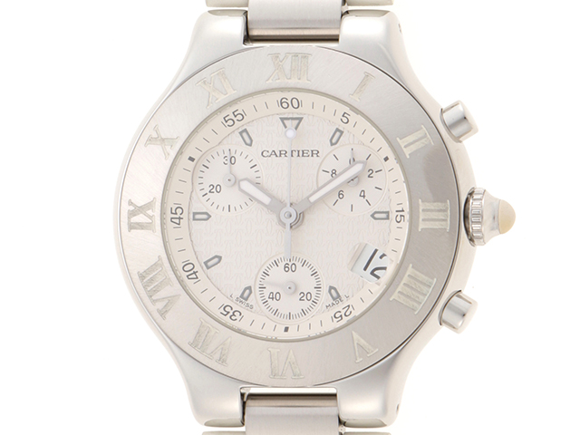 カルティエ Cartier パシャシータイマー レディ クロノグラフ