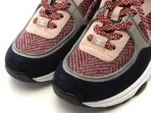 美品 CHANEL ココマーク スエード スニーカー マルチカラー サイズ36 美品 CHANEL ココマーク スエード スニーカー マルチカラー サイズ36