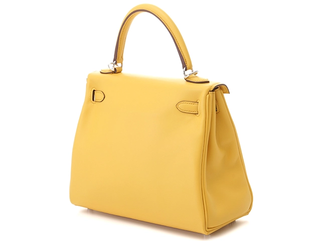 HERMES　エルメス　ケリー25　サン　シルバー金具　スウィフト　W刻印　【432】2120000319747