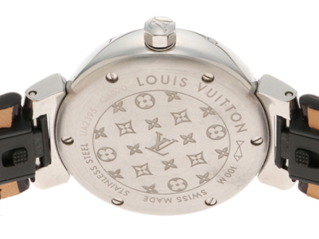 ☆良品【LOUIS VUITTON】ルイ・ヴィトン シェブロン K18WG Q4K07 世界  