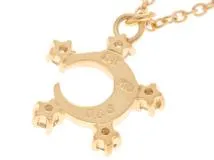 Samantha Tiara　サマンサティアラ　ネックレス　K18 ゴールド　ダイヤモンド0.05ct  　約1.8g  　2120000320286【208】