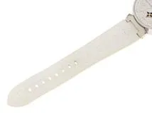 LOUIS VUITTON　ルイヴィトン　時計　タンブールムーンスターGM　Q8D10Z　シルバー文字盤　ステンレススチール/ラバー　クォーツ　メンズ