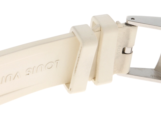 LOUIS VUITTON ルイヴィトン 時計 タンブールムーンスターGM Q8D10Z シルバー文字盤 ステンレススチール/ラバー クォーツ メンズ