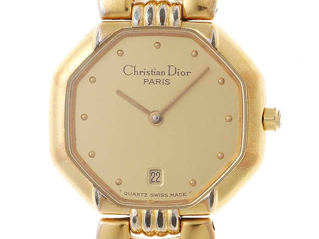 稼働品 Christian Dior クリスチャン ディオール 腕時計