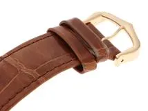 Cartier カルティエ レディース クオーツ タンク･ルイLM W1529756 ホワイト文字盤 K18YG/アリゲーター【472】HK