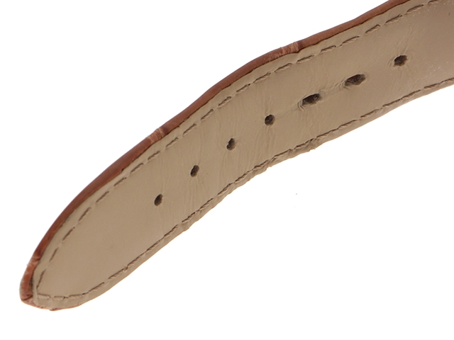 Cartier カルティエ レディース クオーツ タンク・ルイLM W1529756 ホワイト文字盤 K18YG/アリゲーター【472】HK