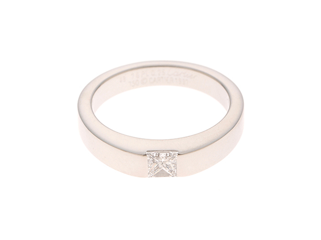 CARTIER カルティエ リング タンク リング ホワイトゴールド