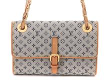 LOUIS VUITTON ルイヴィトン ショルダーバッグ カミーユ モノグラム・ミニ ブルー M92002【472】YY