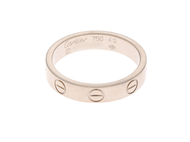 CARTIER カルティエ ミニラブリング K18ホワイトゴールド 約3.8g