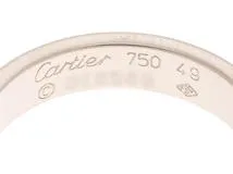 Cartier カルティエ ミニラブリング K18 ホワイトゴールド 刻印