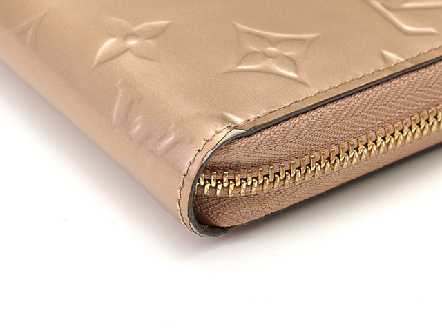 お値引き中　Louis Vuitton ヴェルニ　ゴールド 長財布 ルイヴィトン LOUIS VUITTON ヴェルニ ポルトフォイユサラ