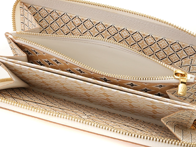 LOUIS VUITTON ルイ・ヴィトン ジッピー・ウォレット モノグラム・ジャイアント ベージュ 【432】 2120000326691