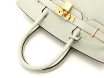 HERMES　エルメス　ハンドバッグ　バーキン30　グリネヴェ　トゴ　ゴールド金具　B刻印　2120000326936【432】