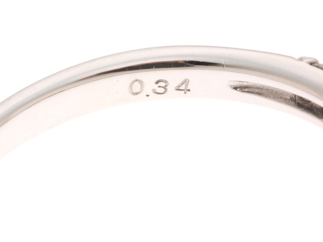 象彫刻リング イタリア製 750 233H2411 Ponte Vecchio ポンテヴェキオ リング K18ホワイトゴールド 10号