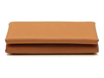 B刻印 HERMES エルメス 財布 カルヴィデュオ ゴールド/SV ヴォー