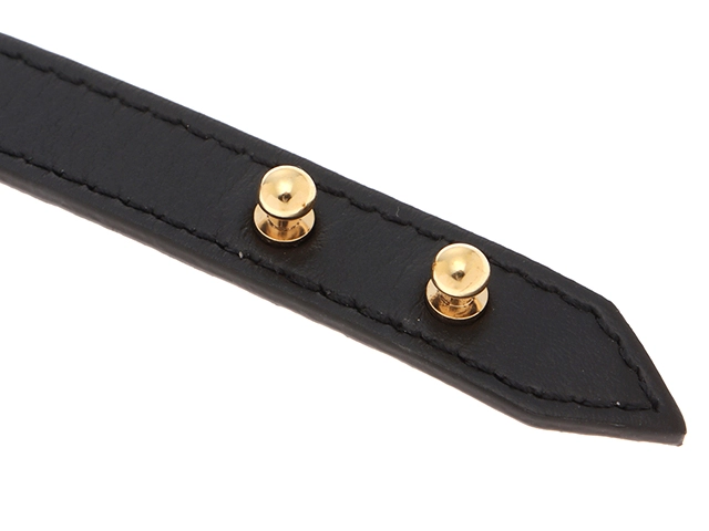 Louis Vuitton　ルイヴィトン　ブレスレット・LVアイコニック レザー/GP　M8085F　【472】