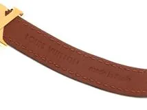 Louis Vuitton　ルイヴィトン　ブレスレット・LVアイコニック レザー/GP　M8085F　【472】